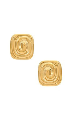 Casa Clara Marina Earrings in Gold Swirl from Revolve.com | Revolve Clothing (Global)