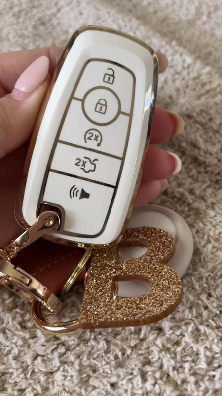 3 items to elevate your key fob

1. Key fob skin (opt for the white and gold)
2. Find keychains with the same hardware color
3. Stick within 1-2 colors to keep the style streamlined

#LTKHome #LTKFindsUnder50 #LTKTravel