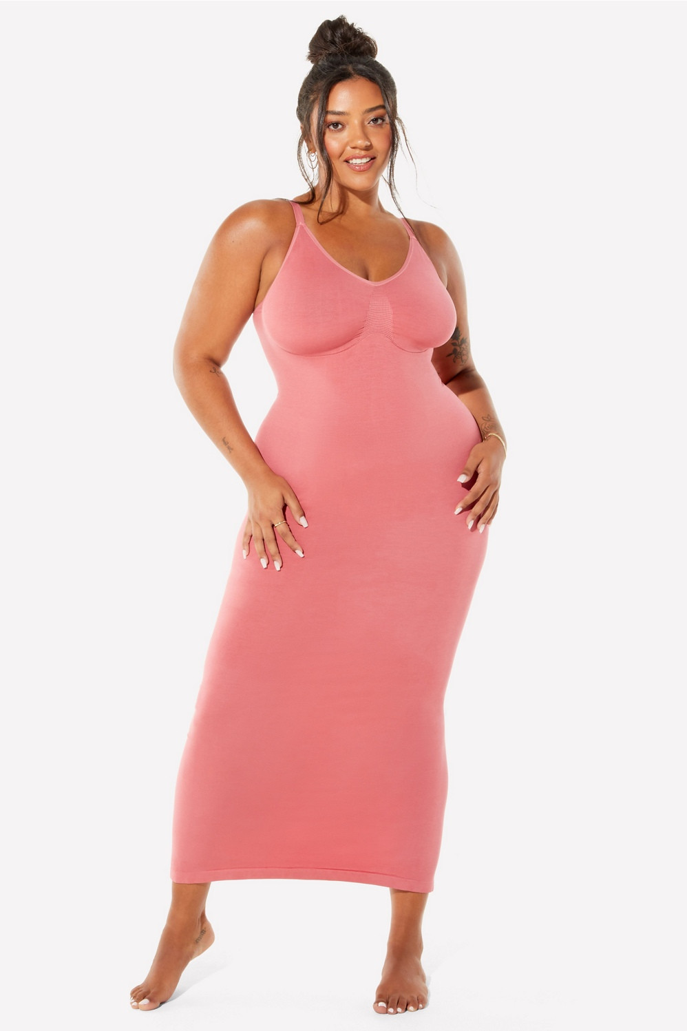 Smooth As Hell Long Lounge Dress | Fabletics - North America
