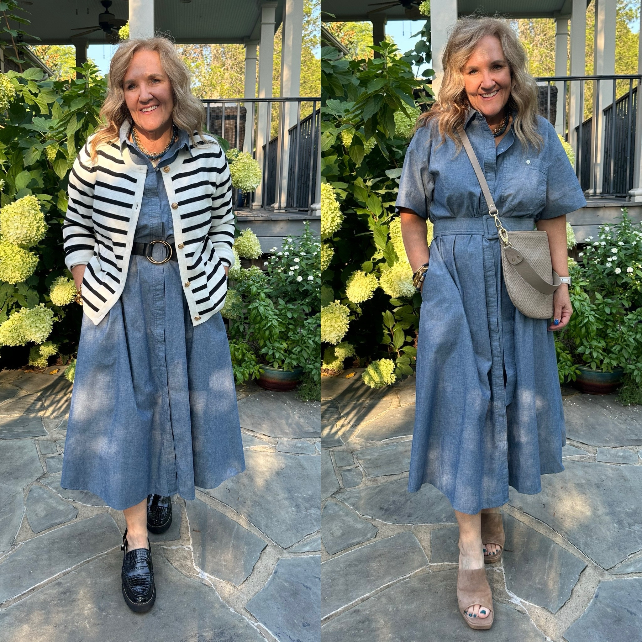 Chambray dress. Order your smaller size. Great for now and later!! And under $100! Also comes in a khaki. 



#LTKWorkwear #LTKFindsUnder100 #LTKBacktoSchool