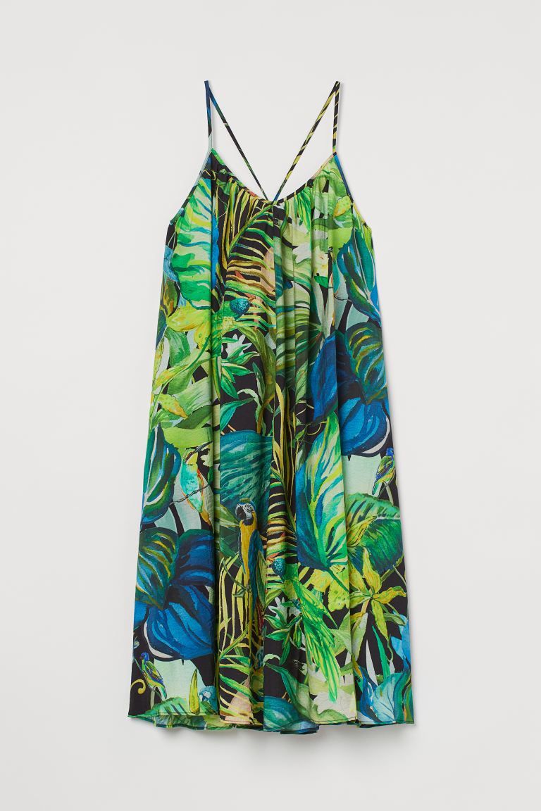 A-line Lyocell-blend Dress | H&M (US)