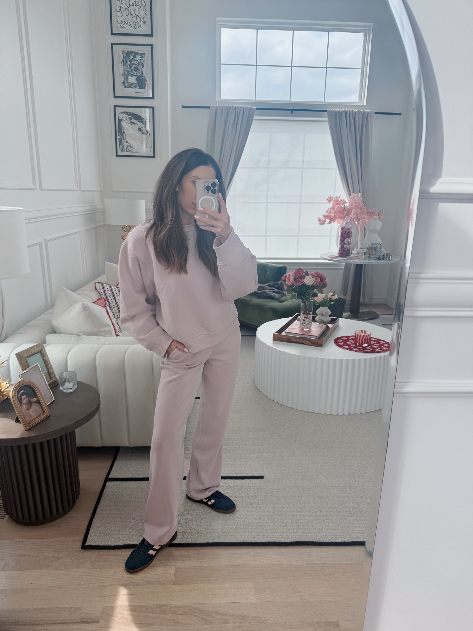 Love these Lululemon sets! Size 4 in pants and small in crewneck 

#LTKValentine #LTKootd #LTKActive