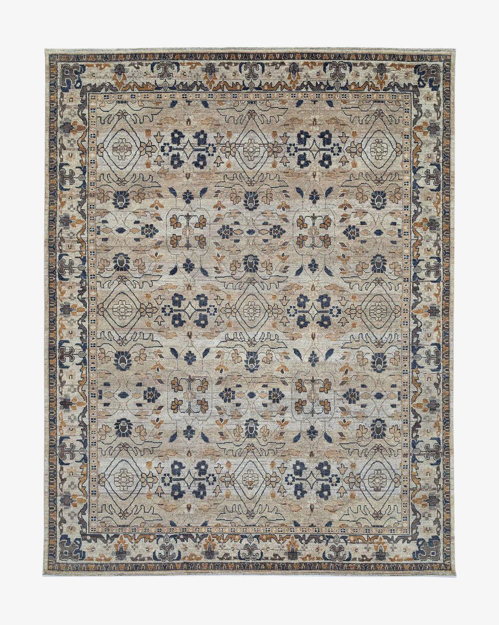 Kasuri Hand-Knotted Wool Rug | McGee & Co.