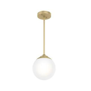 Hunter Hepburn 1-Light Modern Brass Pendant-19018 - The Home Depot | The Home Depot