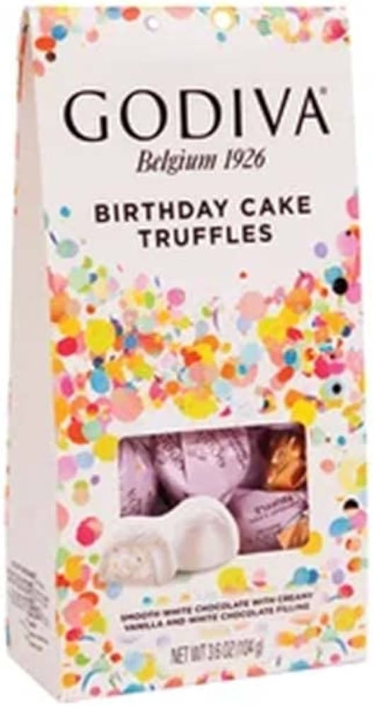 Godiva Chocolate Birthday Cake Truffles – Cake Flavored Gourmet Chocolate For All – For Any B... | Amazon (US)