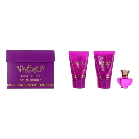 Versace Dylan Purple by Versace 3 Piece Miniature Gift Set for Women | Walmart (US)
