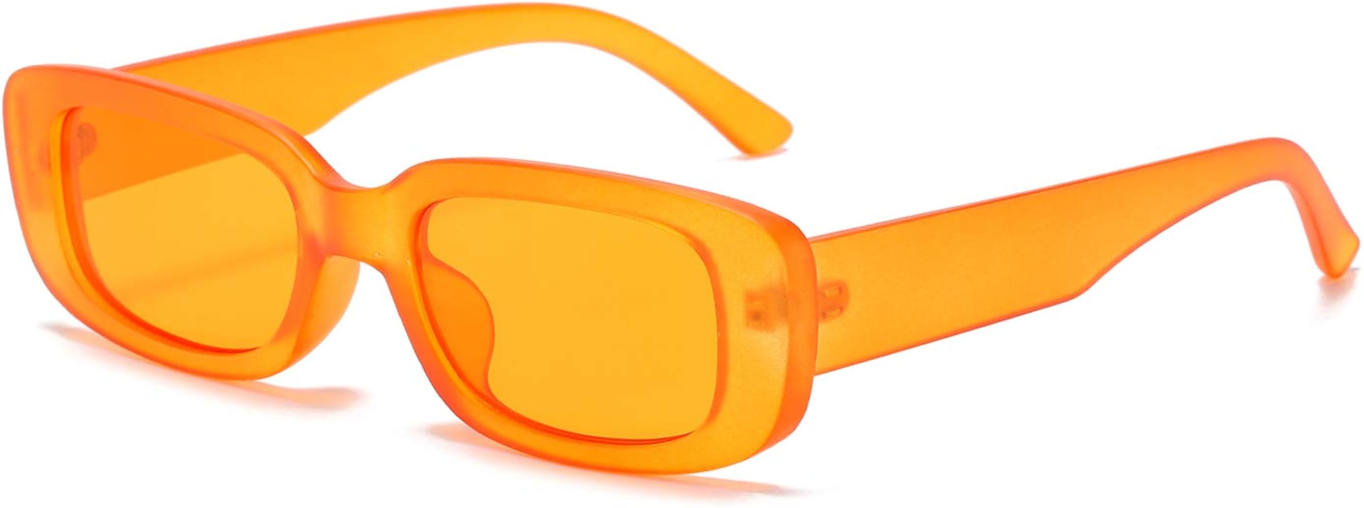 BUTABY Rectangle Sunglasses for Women Retro Driving Glasses 90\u2019s Vintage Fashion Narrow Squa... | Amazon (US)