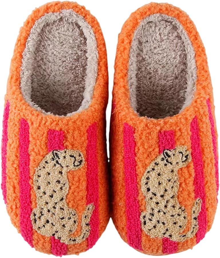 Slippers for Women Men Fuzzy Memory Foam Slipper Fluffy Winter Soft Warm Slip On House Shoes | Amazon (US)