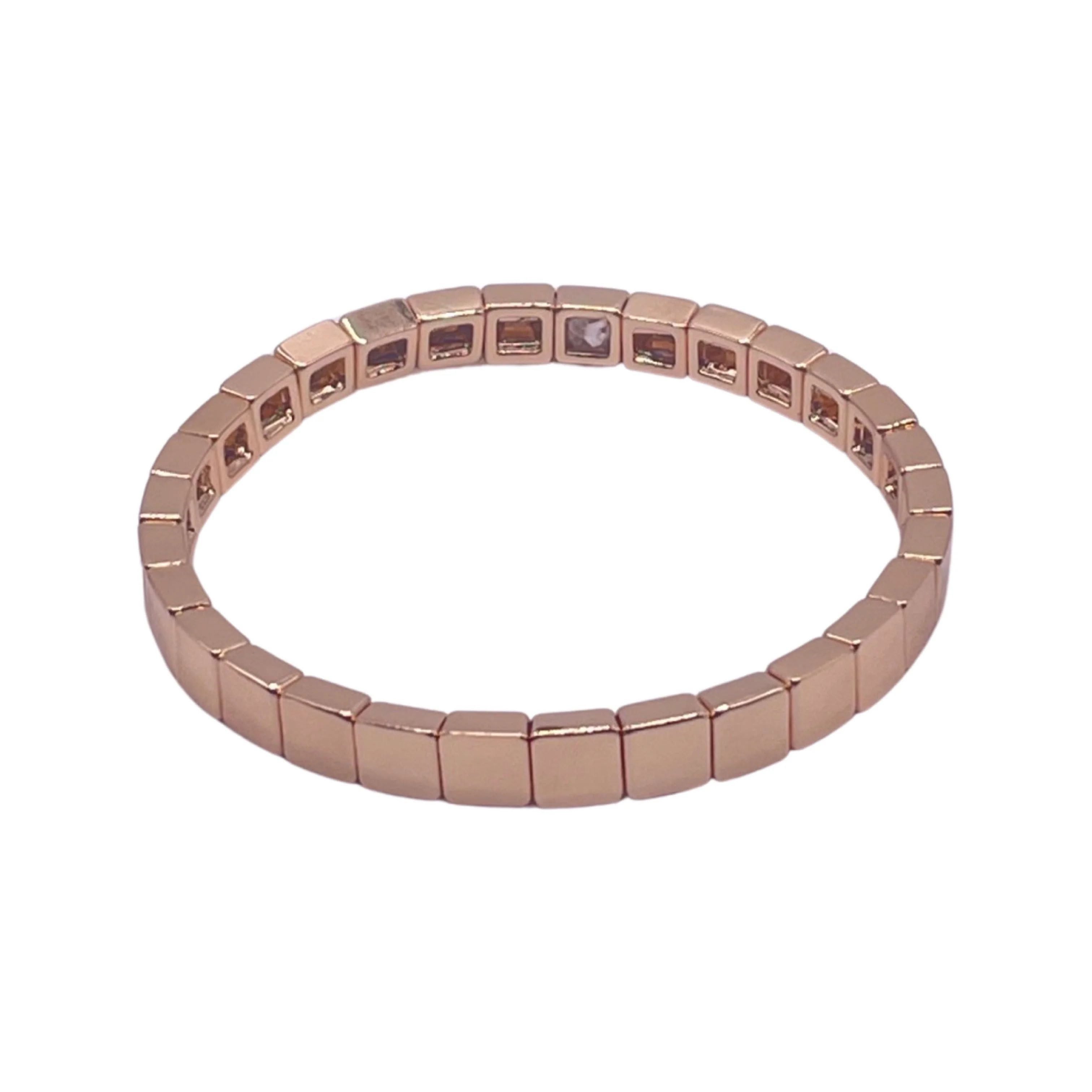 Goldie Square Single Bracelet | La Lumiere NY