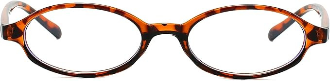 Retro Small Oval Glasses for Women Men 90s Small Face Blue Light Eyeglasses Cosplay Y2K Fake Glas... | Amazon (US)