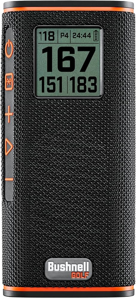 Bushnell Golf Wingman View Golf GPS Speaker - Visible GPS, View Hazards & Green Distances, Magnet... | Amazon (US)