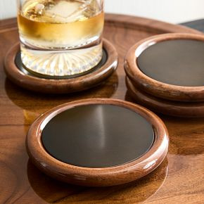 Harlan Lacquer Coaster Sets | West Elm (US)