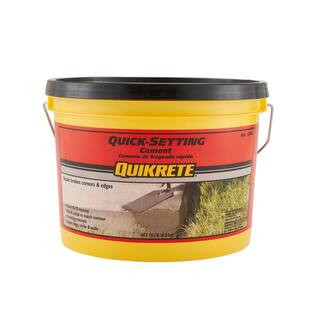 Quikrete 10 lb. Quick-Setting Cement Concrete Mix 124011 | The Home Depot