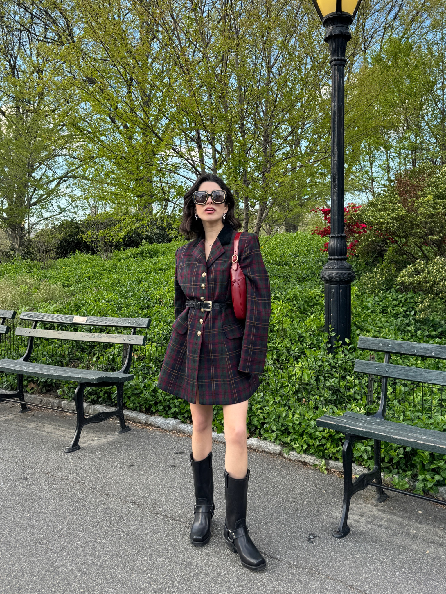 vintage blazer + riding boots 🤝 | blazer was thrifted but linking everything else  