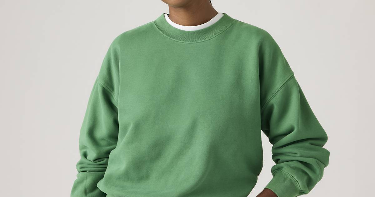 Vintage Garment Dye Boxy Sweatshirt | Levi's US