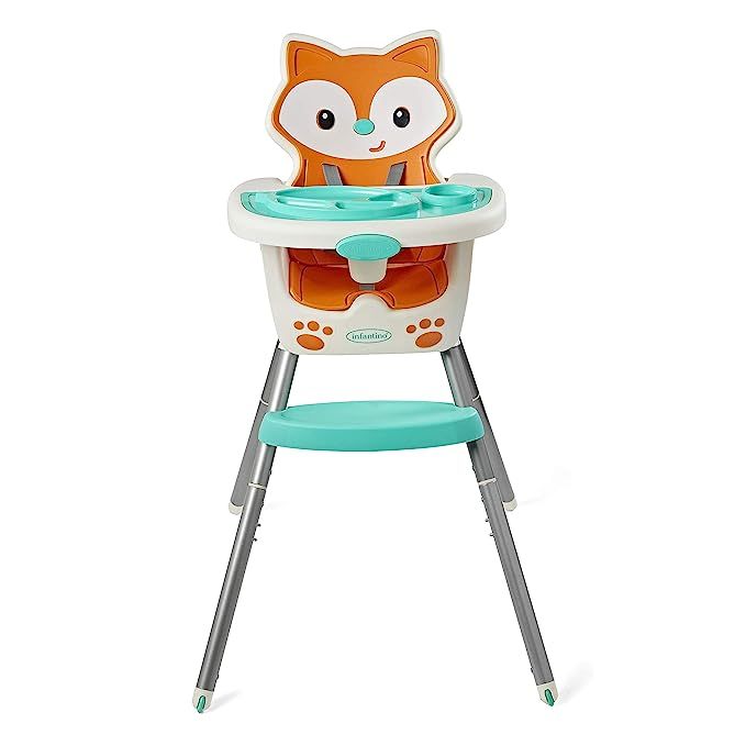 Infantino 4-in-1 Highchair - Space-Saving, Multi-Stage Booster and Toddler Chair with Multi-use M... | Amazon (US)