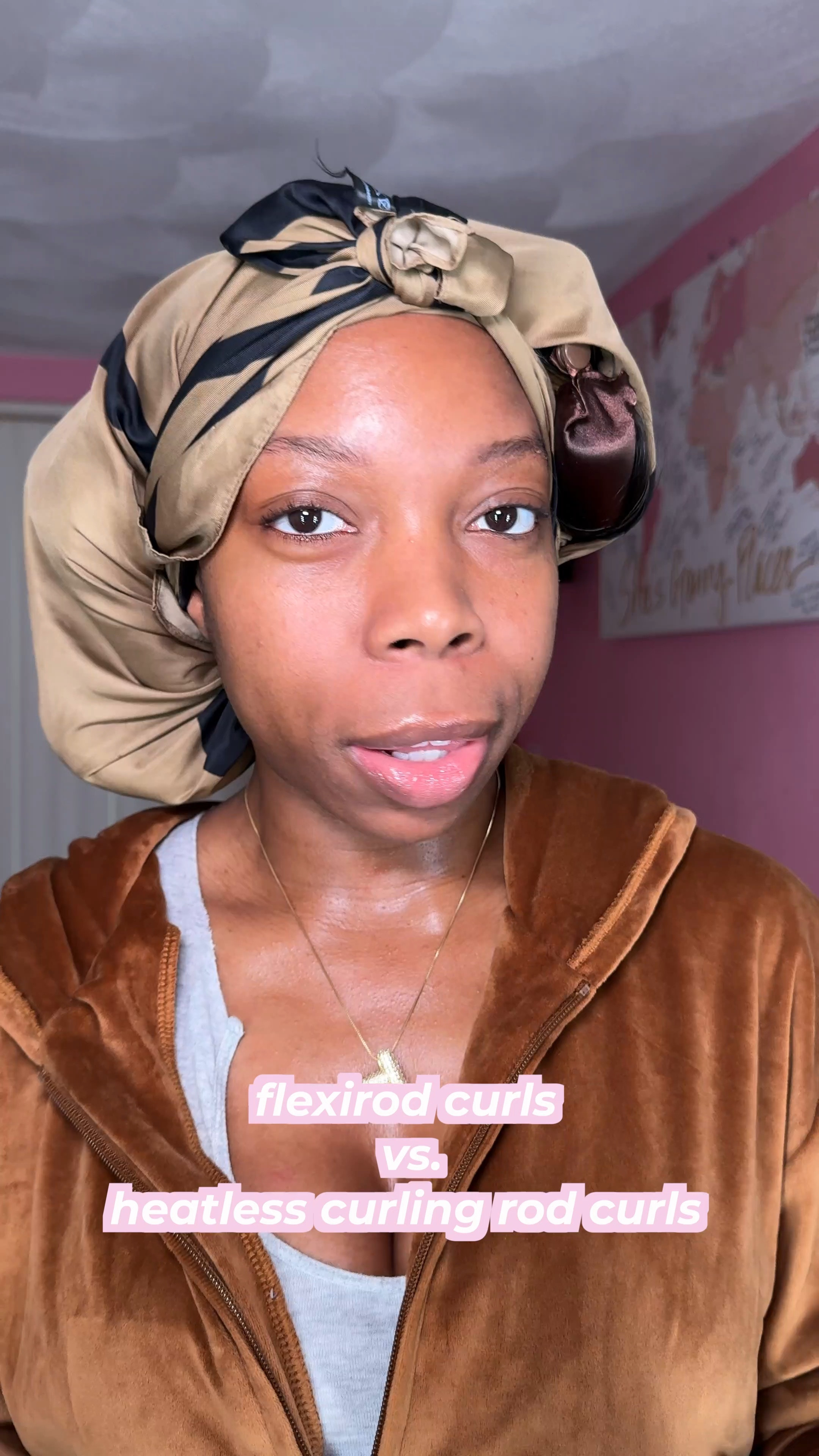 I wanted to see if I liked using flexirods or a heatless curling rod better to maintain the curls overnight in my sew in.

Which one do y’all think looks better? 👀 I got both of these on Amazon!

#LTKBeauty