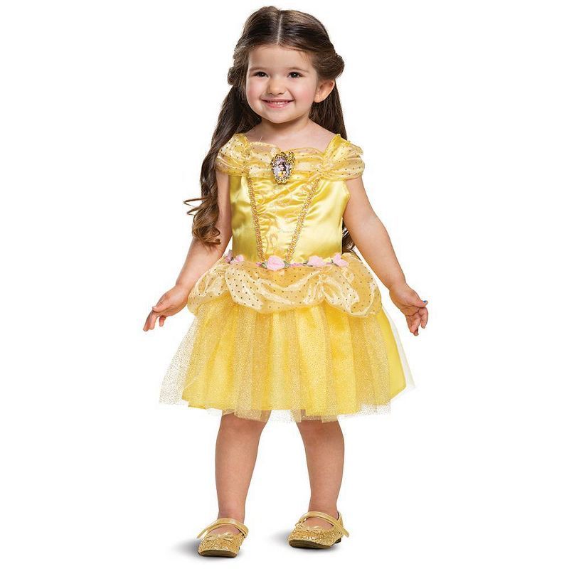 Toddler Disney Princess Belle Classic Halloween Costume Dress | Target