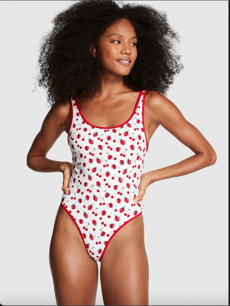 The most amazing swim collab just dropped! Frankie’s Bikinis x Pink VS! In love and just ordered three strawberry one piece swim suit!

#LTKmidsize #LTKswim #LTKfindsunder100