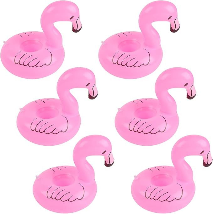 Kleeblatt Pool Drink Floaties, Flamingo Tree Inflatable Drink Holders Floating Cup Holders Drink ... | Amazon (US)