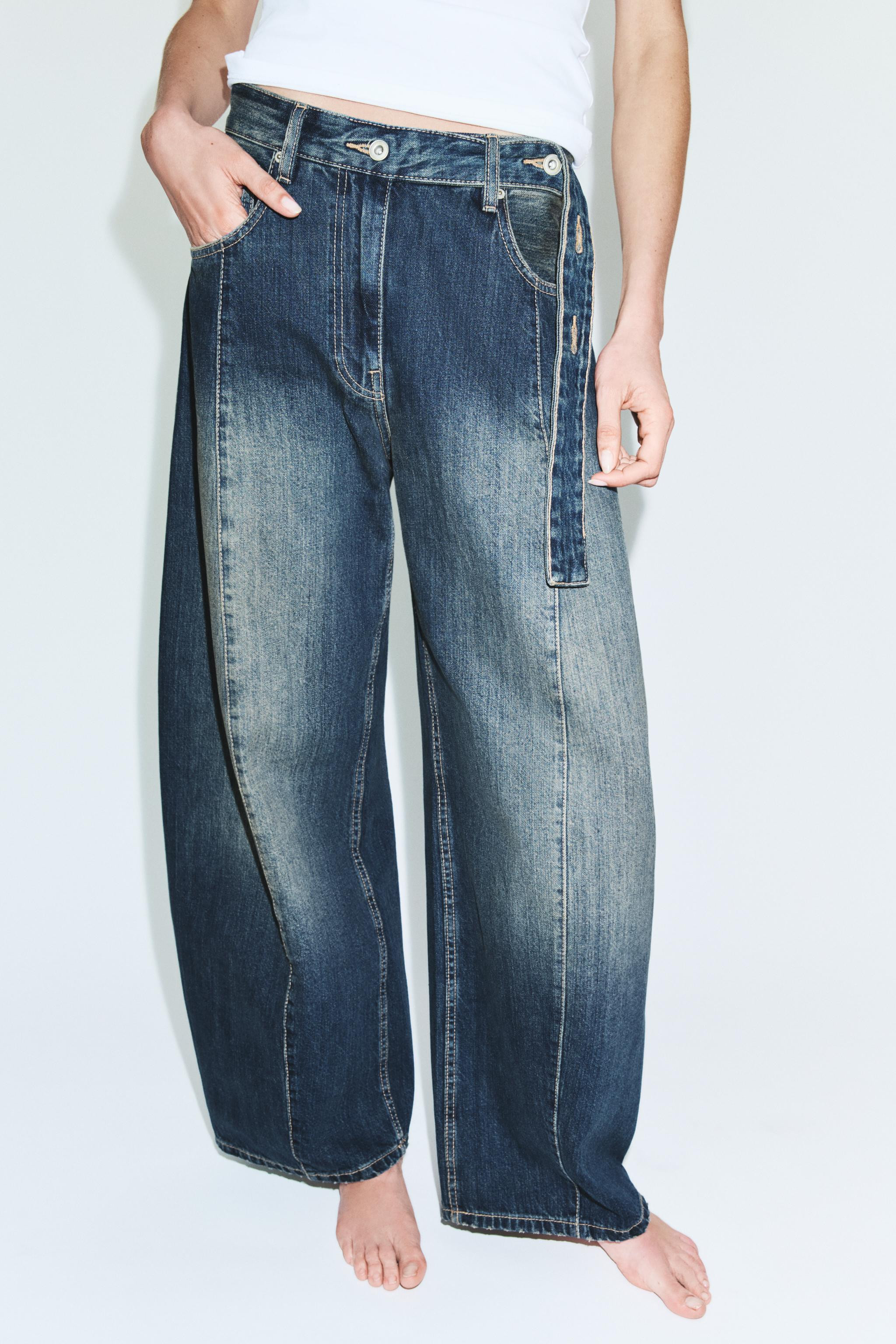 JEANS TRF OVERSIZE VITA MEDIA | Zara IT