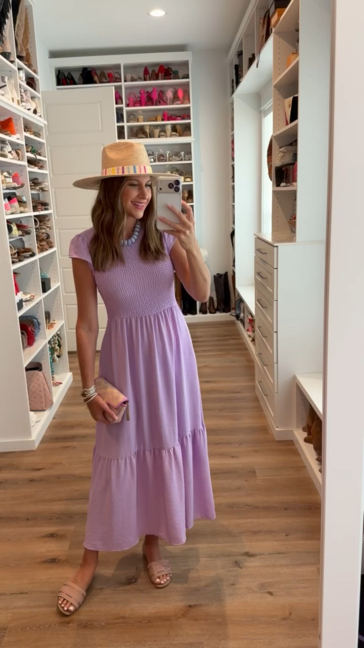 In a small dress, necklace, sandals and accessories - fits tts.

#LTKootd #LTKgrwm #LTKSeasonal