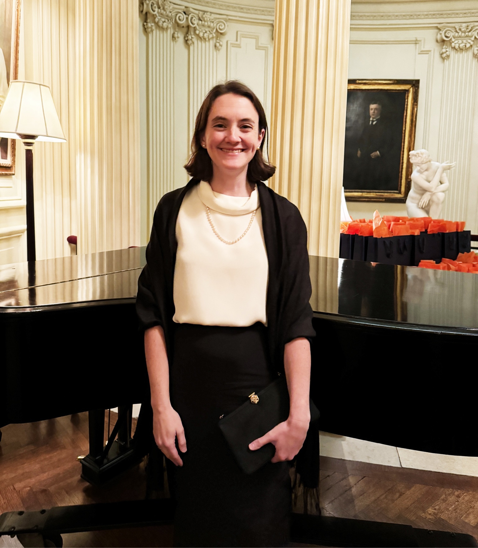 Black tie style tip: pair a variety of silk blouses with a floor-length evening skirt for a sustainable and elegant way to dance through all the events of the Season!

#LTKwedding #LTKSeasonal #LTKparties