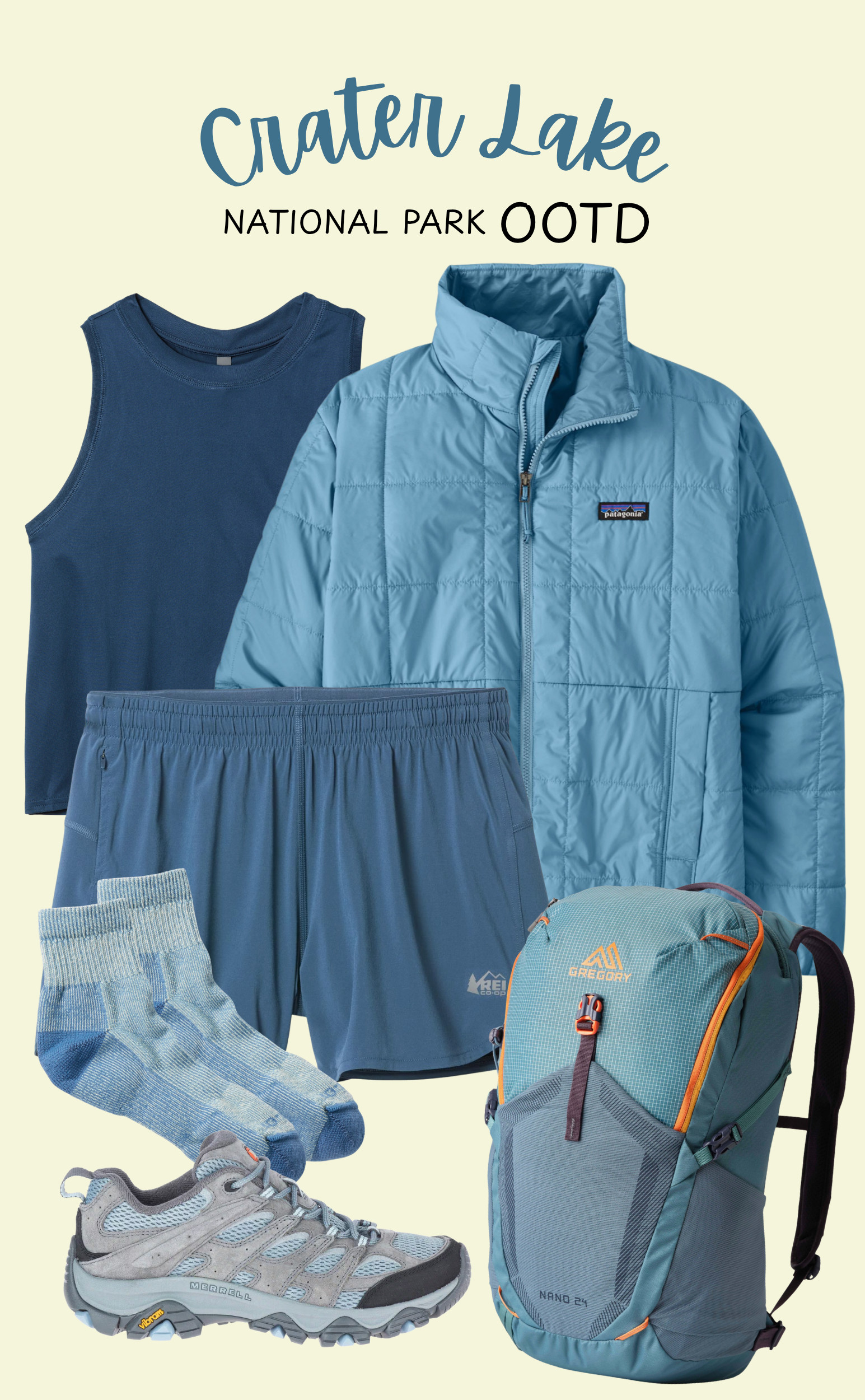 Crater Lake National Park Outfit💙🥾

Crater Lake outfit, Crater Lake National Park, hiking outfit, national park outfit, hiking clothes women, hiking gear, Patagonia jacket, Gregory backpack, Merrell hiking shoes, outdoor outfit, trail style, women's hiking clothes, adventure outfit, hiking essentials, national park style  

 #LTKootd #LTKActive #LTKTravel