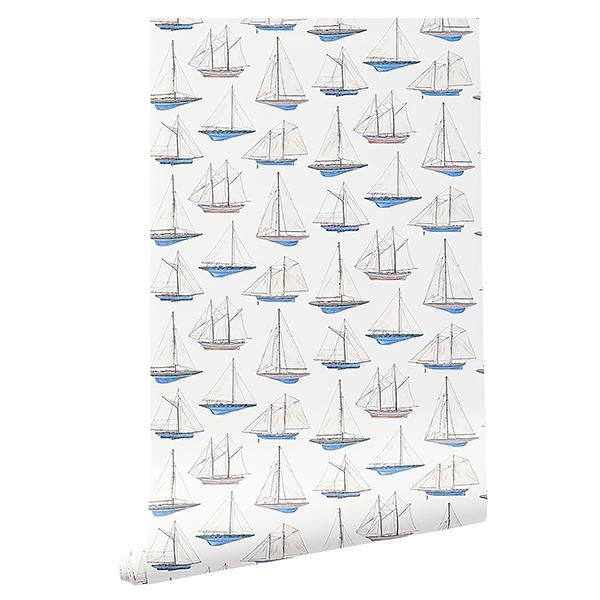 Sailing Wallpaper | Caitlin Wilson Design