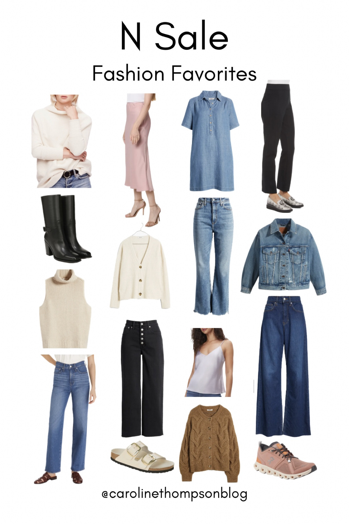 Here are my top picks from the sale. Denim. Jean jacket. Sweaters. Birks. On cloud. Spanks ponte pants.

#LTKstyletip #LTKxNSale #LTKsalealert