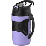 UNDER ARMOUR Playmaker Sport Jug, Water Bottle with Handle, Foam Insulated & Leak Resistant, 64oz | Amazon (US)