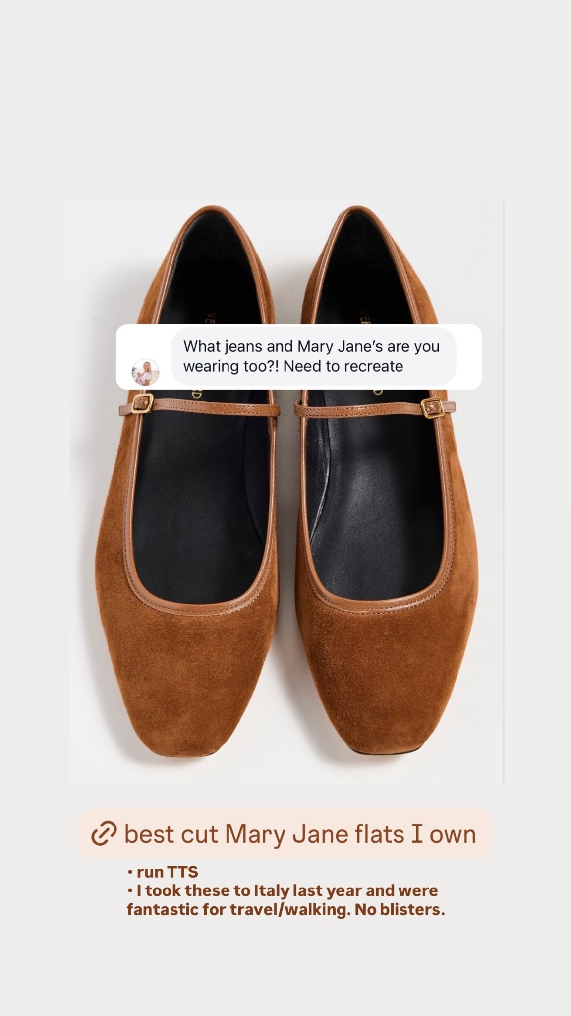 • run TTS
• I took these to Italy last year and were fantastic for travel/walking. No blisters.