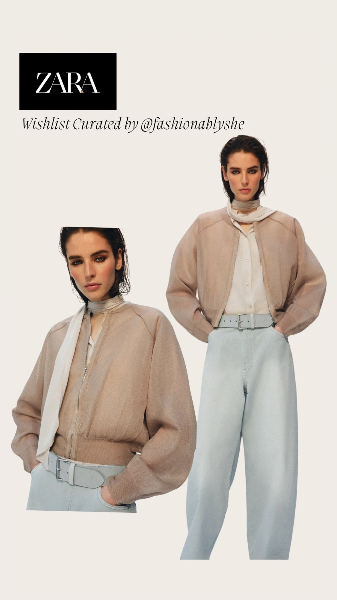Zara sheer bomber style jacket

#LTKdayinmylife #LTKmomlife #LTKOver40