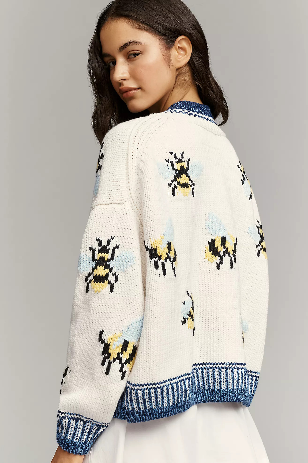Maeve Icon Chunky Cardigan | Anthropologie (US)