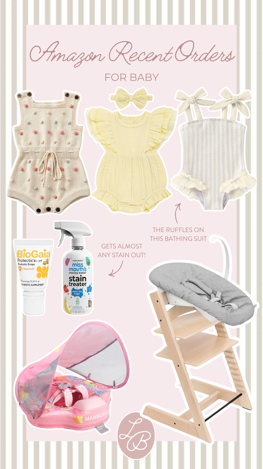 Recent baby items I've ordered on Amazon! 🎀😊 

 #LTKBaby #LTKBump #LTKKids