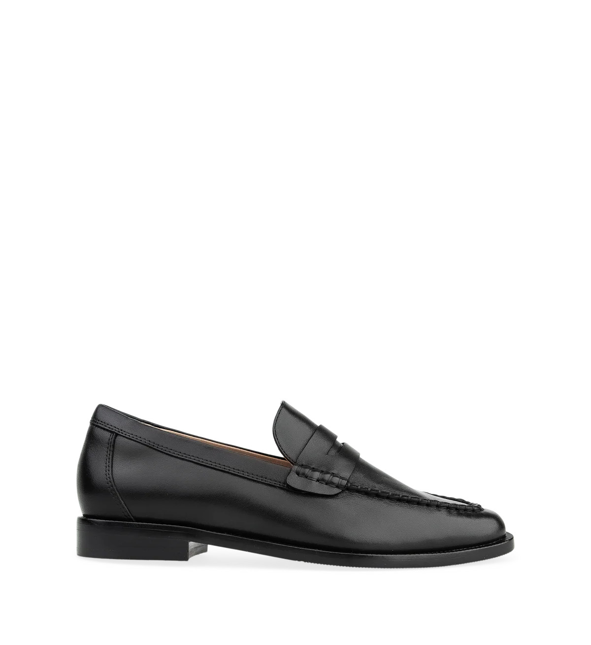Maleo Black Leather Loafers | Bared Footwear | Bared Footwear