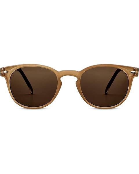 Peepers by PeeperSpecs Bohemian Round Sunglasses, Amber-Polarized, No Correction, 47 + 0 | Amazon (US)