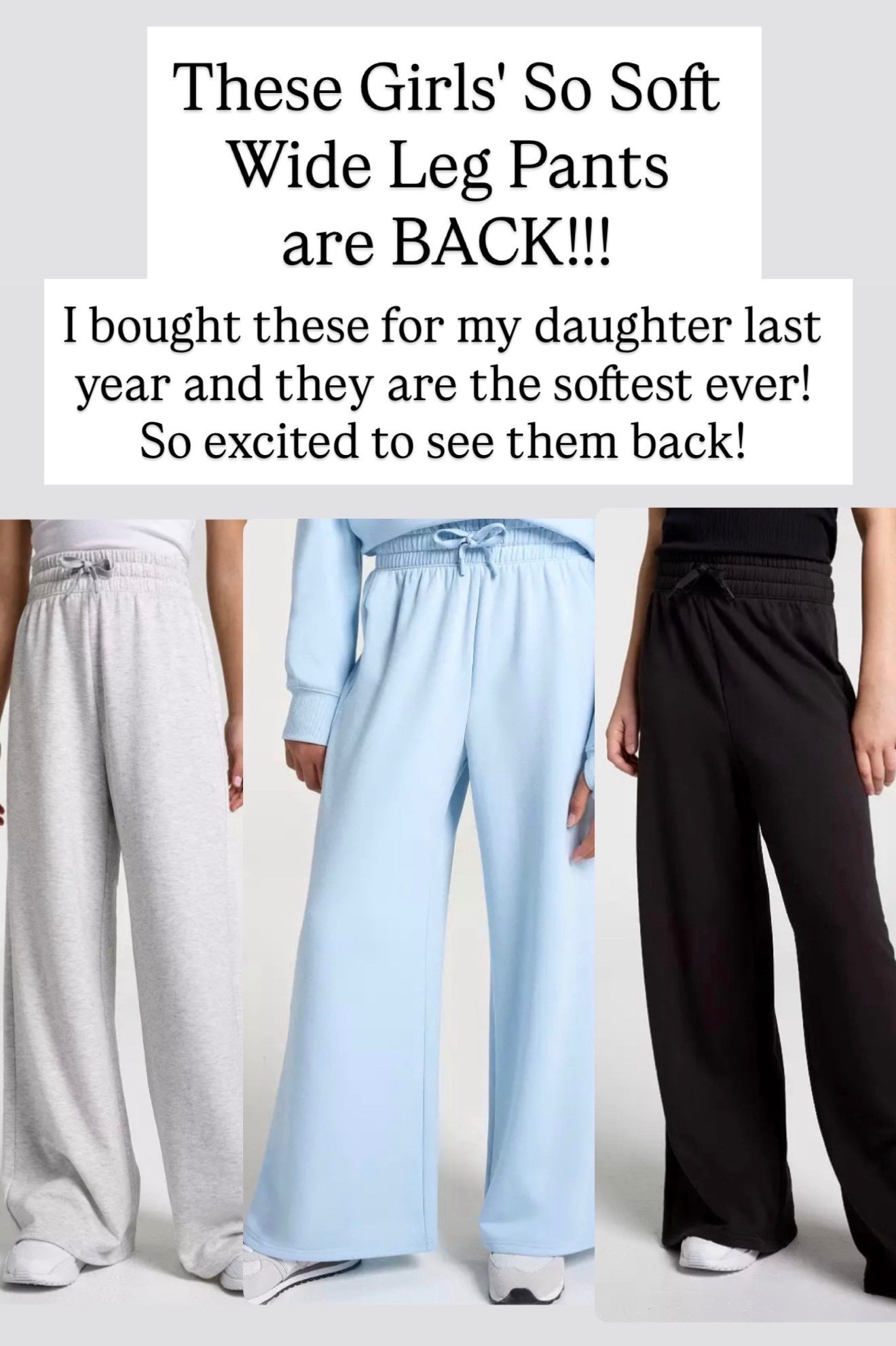 SoSoft wide leg pants

#LTKKids