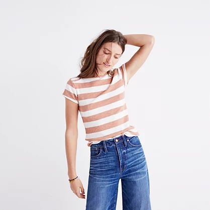 Musical Tee in Rugby Stripe | Madewell