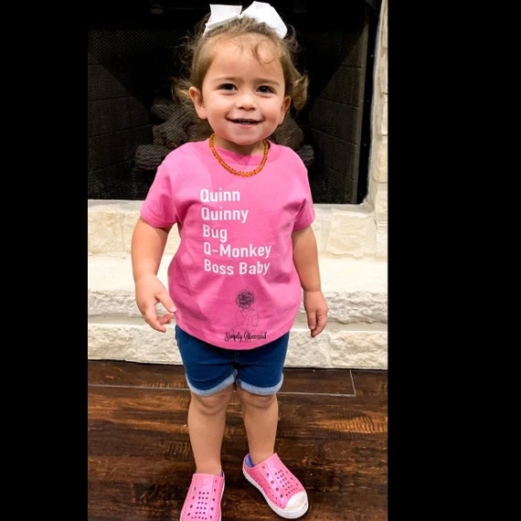 Custom Nickname Tee Custom Baby Nickname Shirt Personalized | Etsy | Etsy (US)