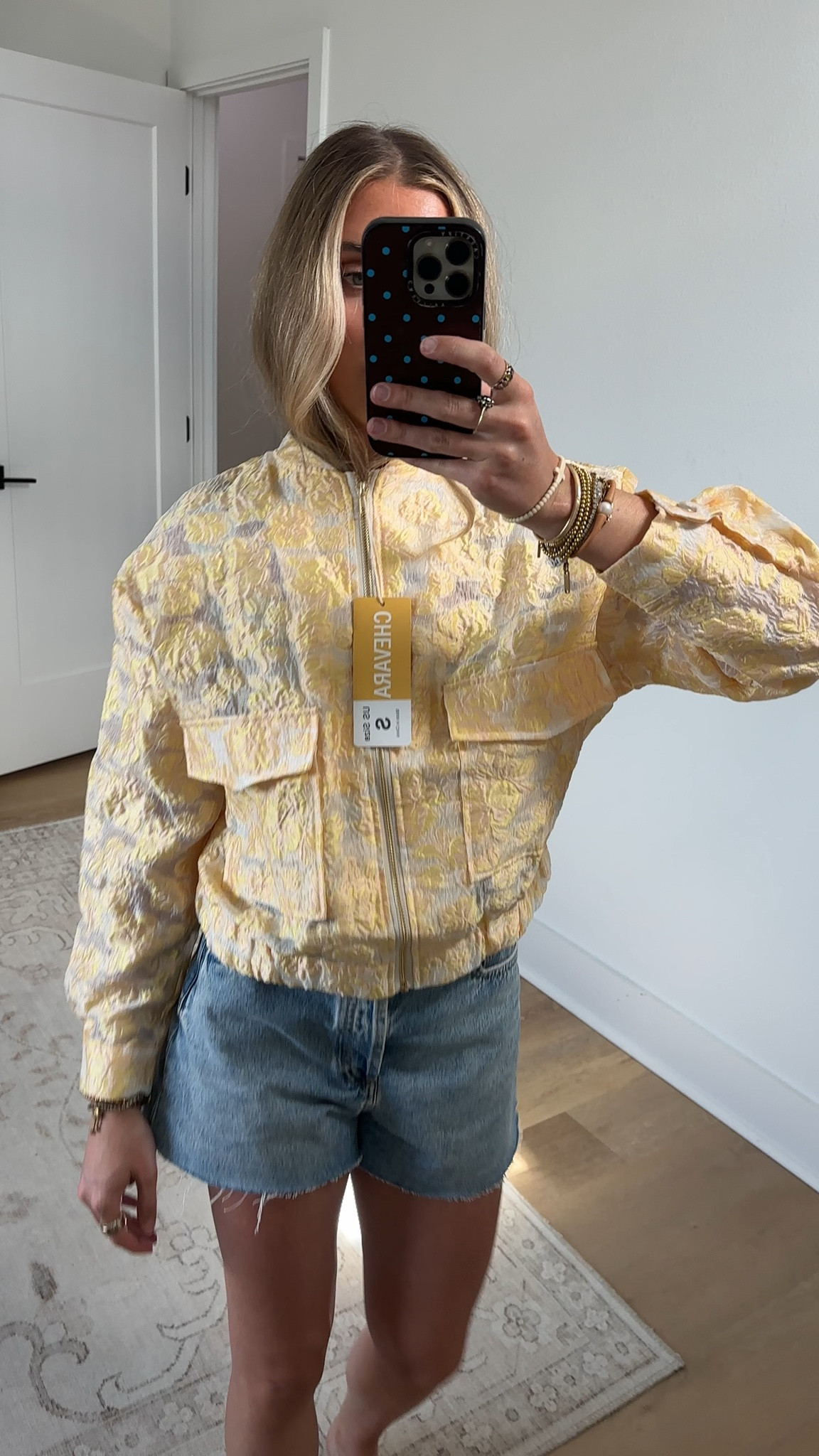 Amazon size small Chevara Women’s Sheer Floral Lace Bomber Jacket Long Sleeve Zip Up See Through Cardigan Outwear

#LTKootd #LTKSeasonal #LTKSaleAlert