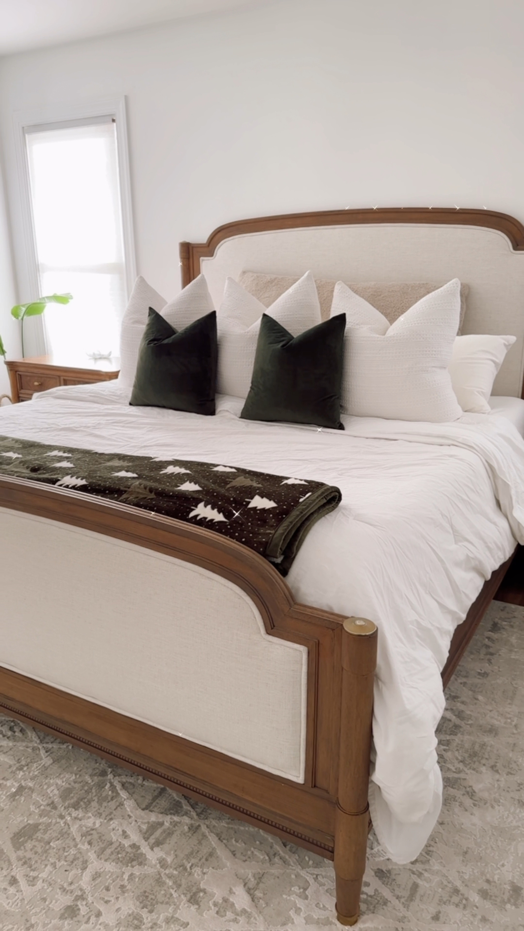 Winter bedroom decor 

#LTKSeasonal #LTKVideo #LTKHoliday