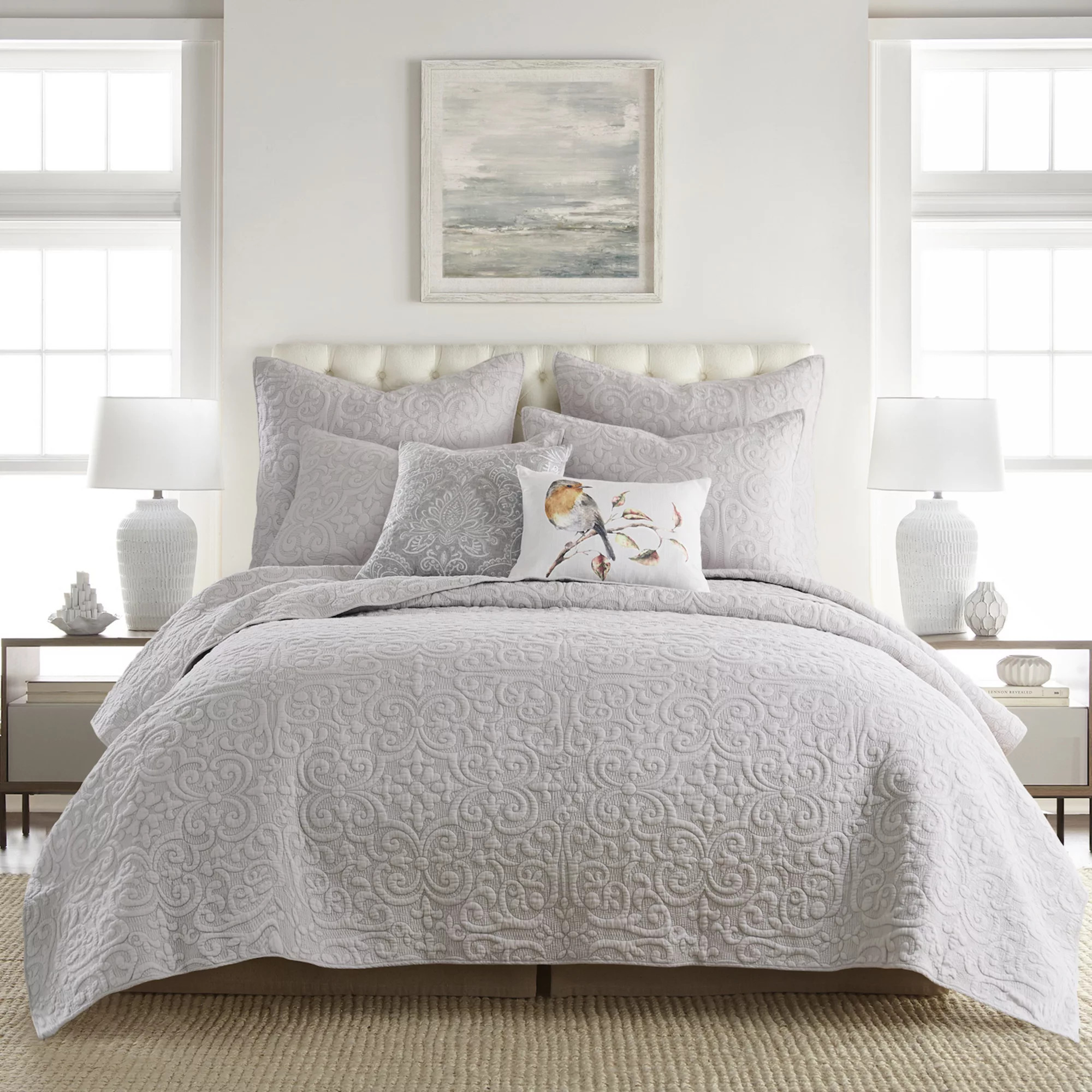 Levtex Home Sherbourne Black Stitch Quilt or Shams | Kohl's