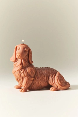 Davie Ocho Dachshund Shaped Wax Candle | Anthropologie (US)
