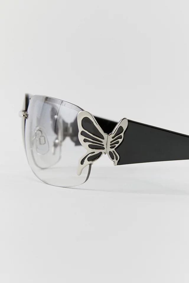 Mimi Butterfly Shield Sunglasses | Urban Outfitters (US and RoW)