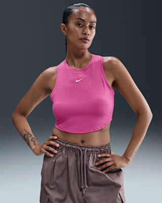 Nike Sportswear Chill KnitWomen's Tight Cropped Mini-Rib Tank Top | Nike (US)