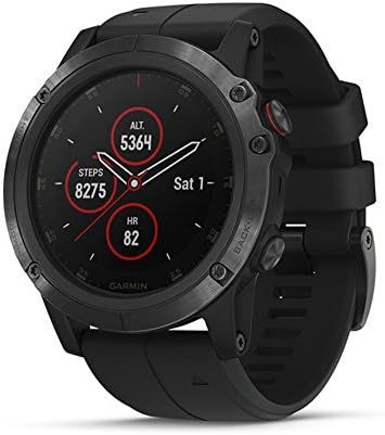 Amazon.com: Garmin fenix 5 Plus, Premium Multisport GPS Smartwatch, Features Color Topo Maps, Hea... | Amazon (US)