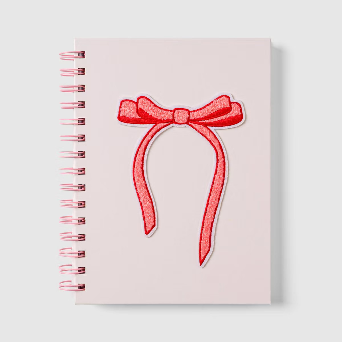 Pulsar Eco Products Tufted Patch Journal Pink Bow | Target