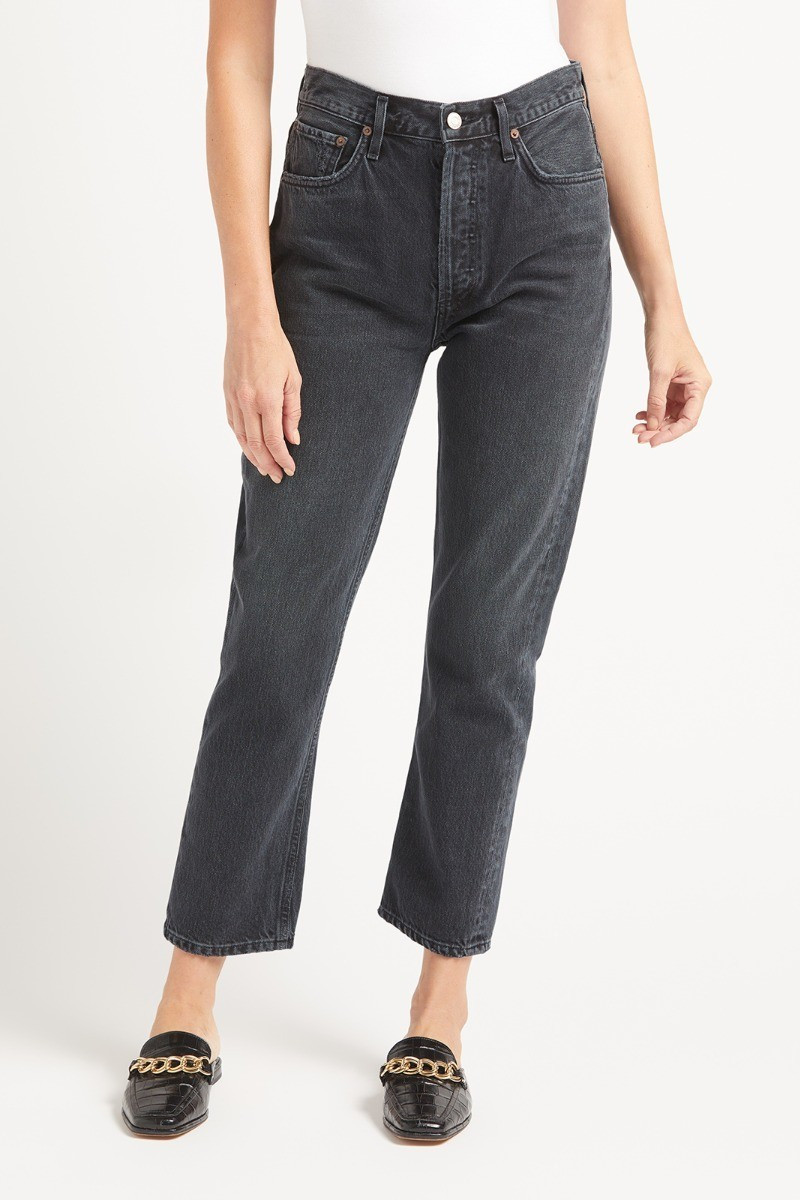 AGOLDE Riley High Rise Straight | EVEREVE | Evereve