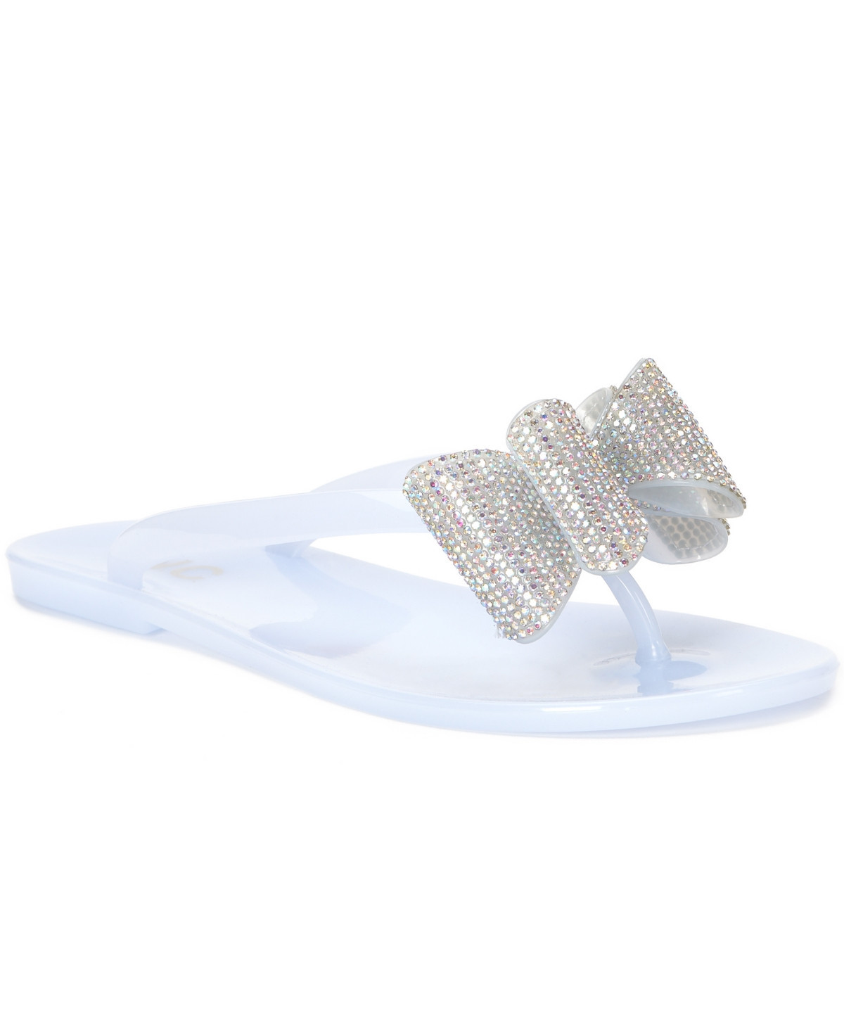 I.n.c. International Concepts Madena Bow Jelly Sandals, Created for Macy's - Chalk Blue | Macy's